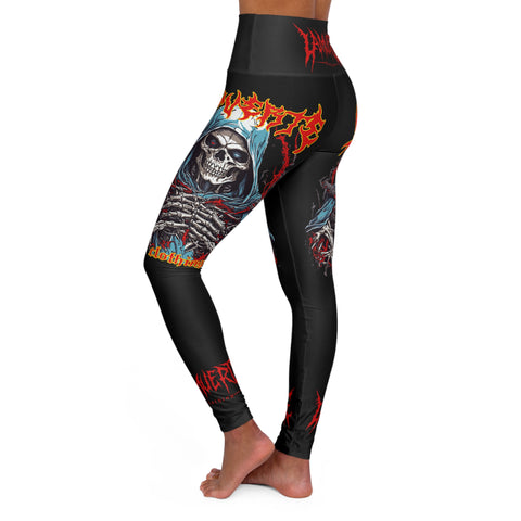 High Waisted Yoga Leggings (AOP)