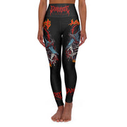 High Waisted Yoga Leggings (AOP)